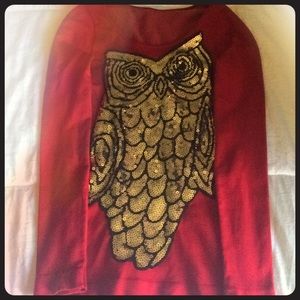 Red Owl blouse